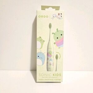 ORDO Sonic Kids Battery Green Toothbrush Original Squishmallows Jazwares NEW